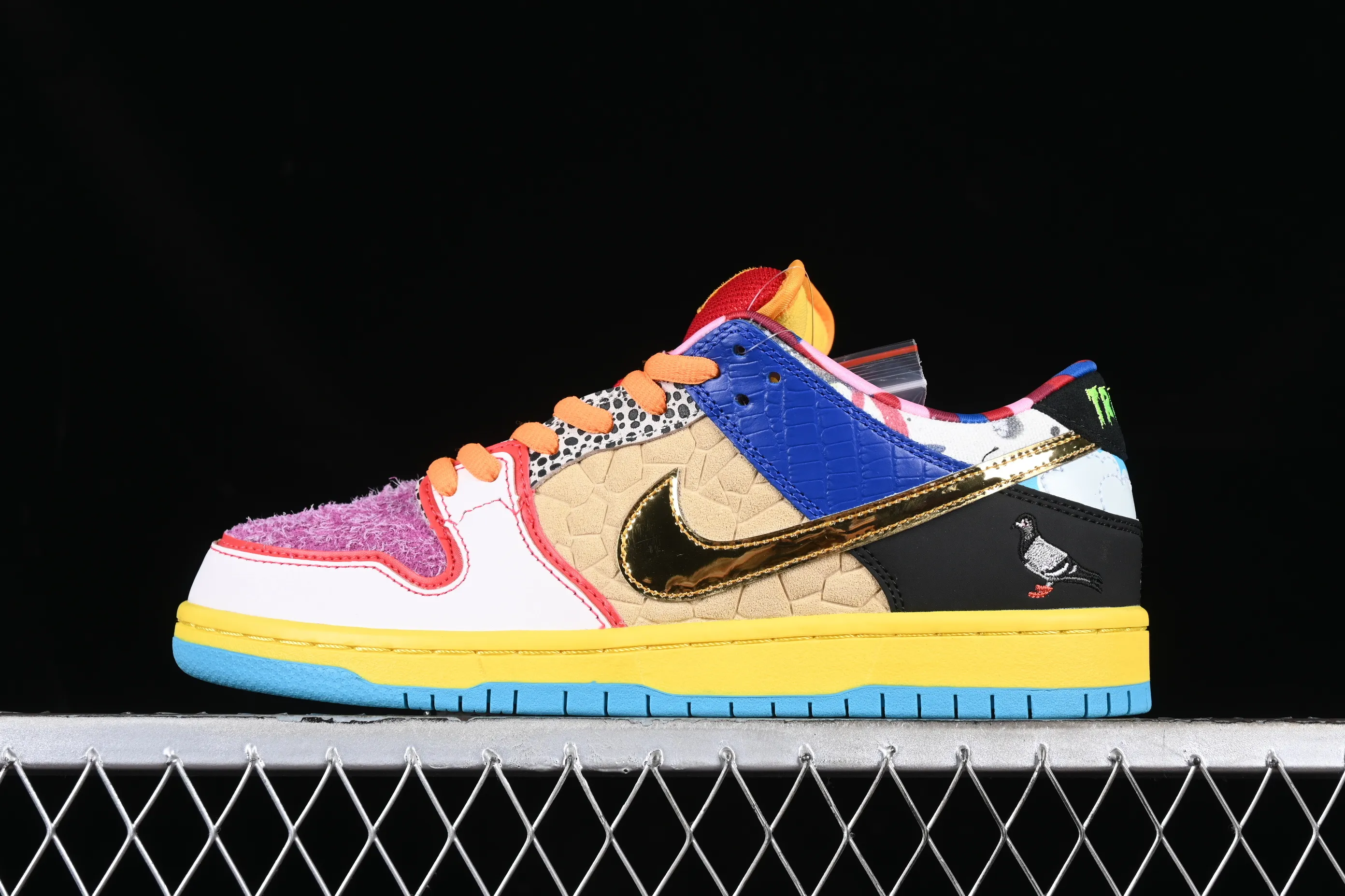All categories Nk SB Dunk series Nk SB Dunk Low low-top sneakers Nk SB Dunk Low Pro QS "What Thepaul" element style stitching SB low-top casual sneakers DM0807-600